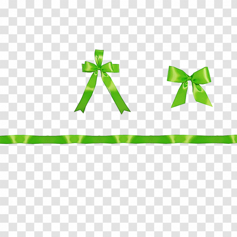 Green Line Ribbon Transparent PNG