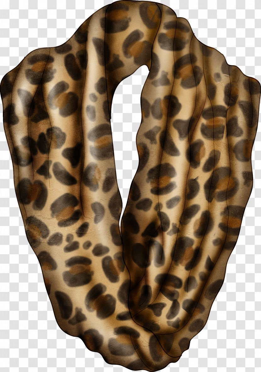 Leopard Scarf Foulard - Big Cats - Pretty Transparent PNG
