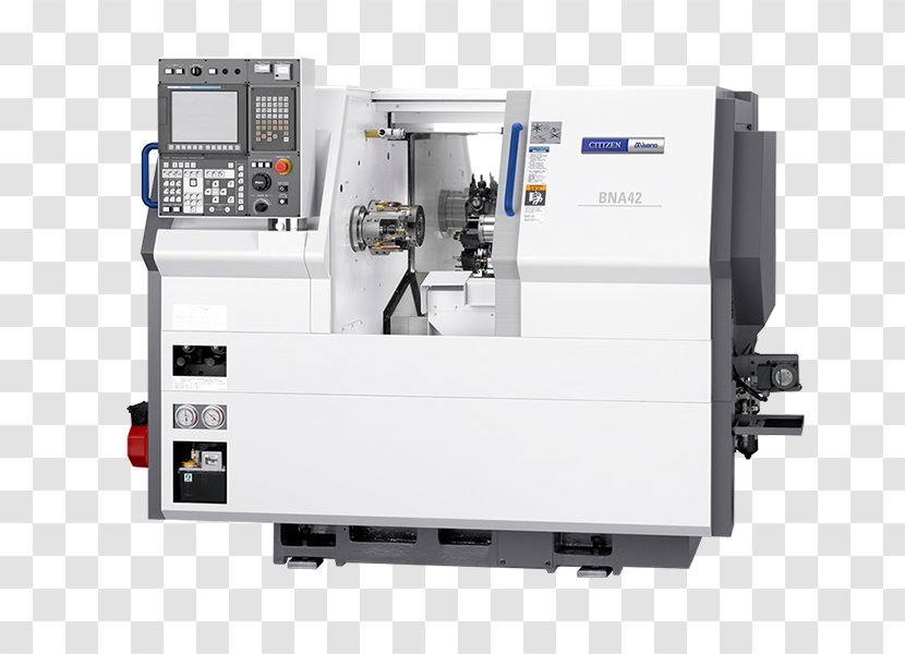 Citizen Machinery Co., Ltd. Lathe Computer Numerical Control Spindle Turning - Toolroom - Machine Transparent PNG