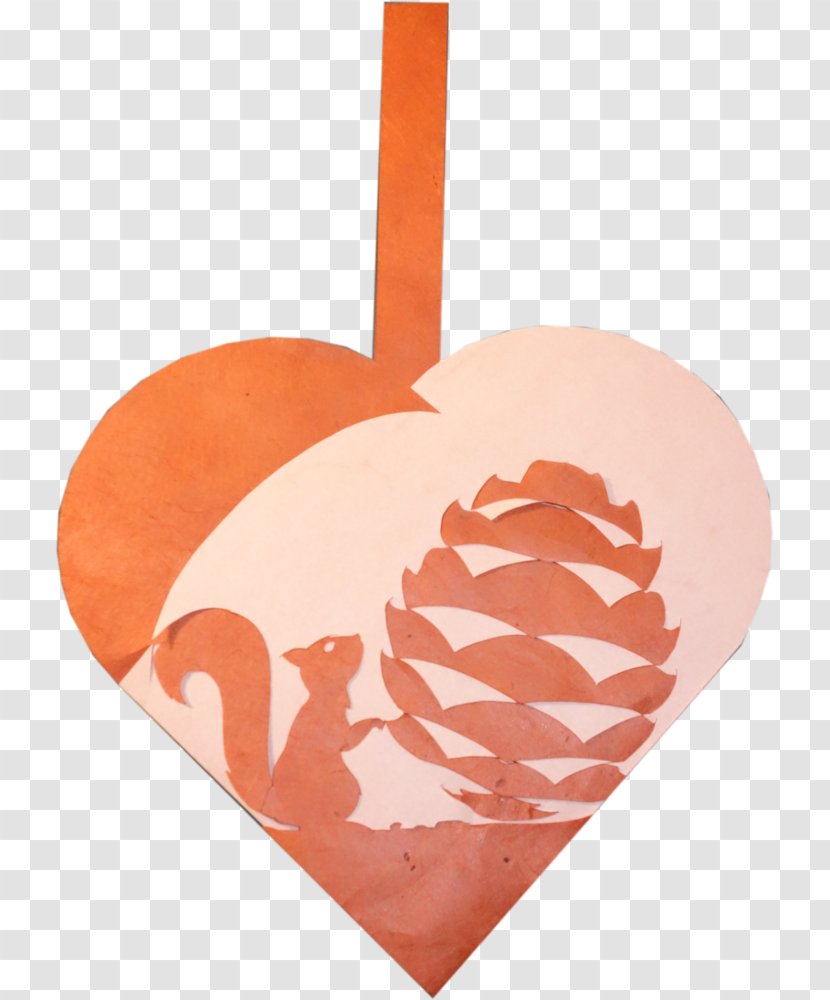 Pleated Christmas Hearts Schablone Tree Transparent PNG