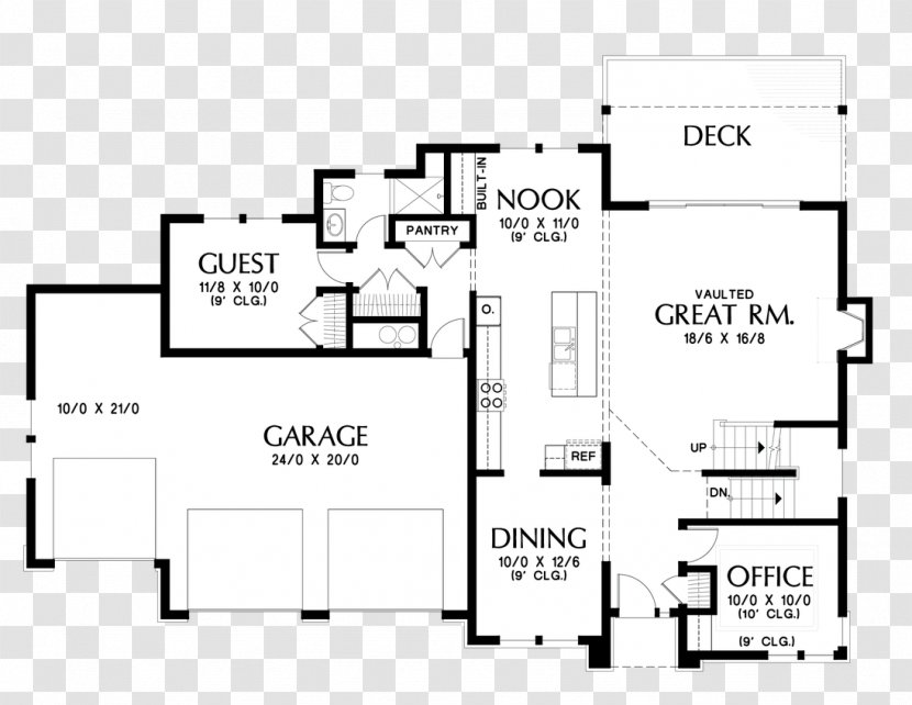 Floor Plan Line - Design Transparent PNG