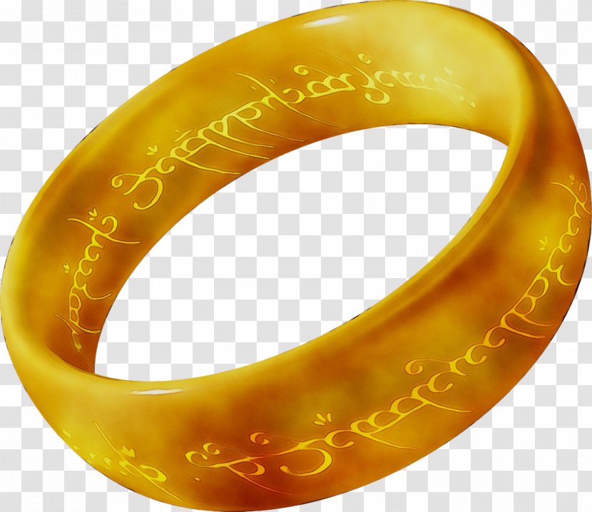 Bangle Yellow Ring - Jewellery Transparent PNG
