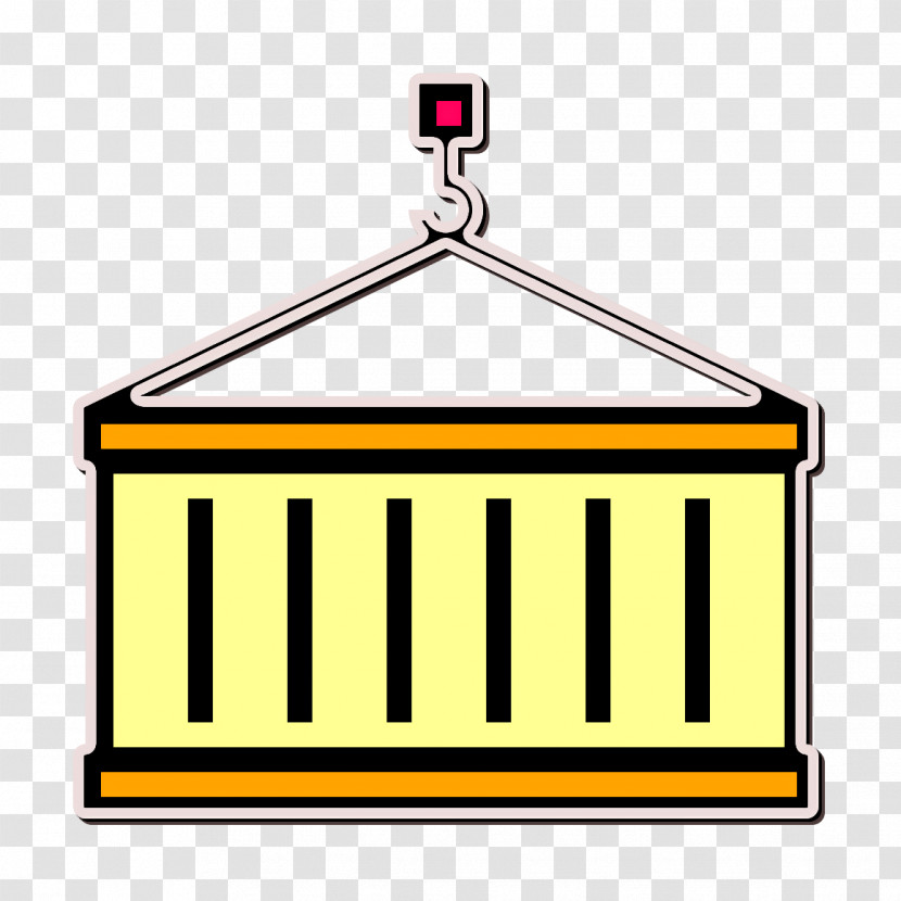 Crane Icon Cargo Icon Logistic Icon Transparent PNG