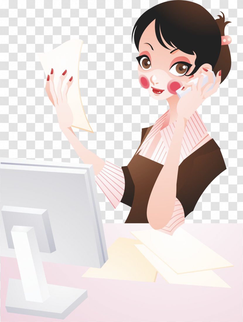 Woman Computer File - Frame - Look At The To Call Big Eyes Of Women Transparent PNG