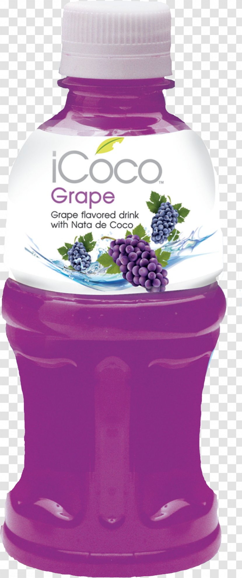 Grape Juice Nata De Coco Coconut Water - Brining Transparent PNG