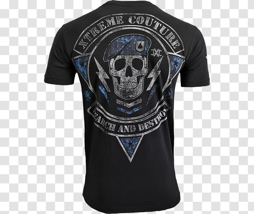 T-shirt Xtreme Couture Mixed Martial Arts Ultimate Fighting Championship Jersey Transparent PNG