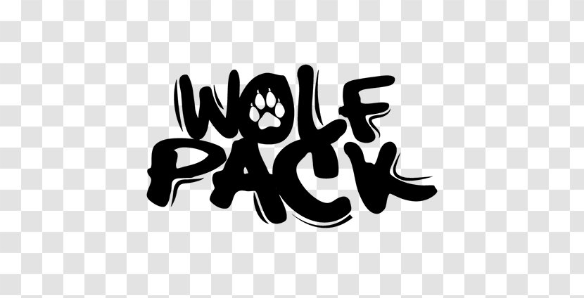 Gray Wolf Wolfpack Logo YouTube - Behance Transparent PNG