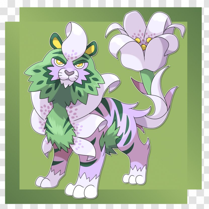 Pokémon Sun And Moon Tiger Lily Cat Ash Ketchum - Flower Transparent PNG
