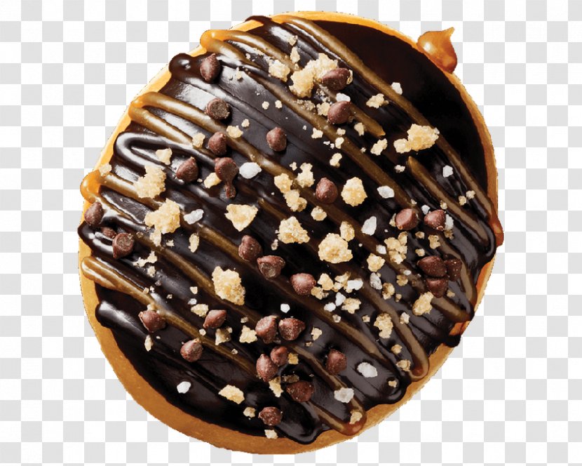 Chocolate Donuts Frosting & Icing Krispy Kreme Praline Transparent PNG