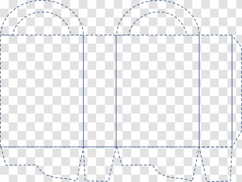 Paper Line Point Angle Font - Rectangle - Purse Bag Transparent PNG