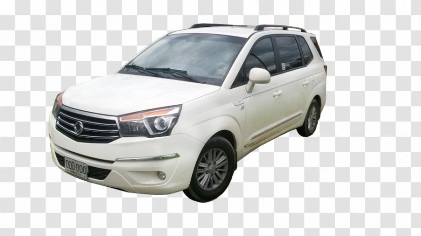 Compact Car Minivan Vehicle - Automotive Exterior - Ssangyong Transparent PNG