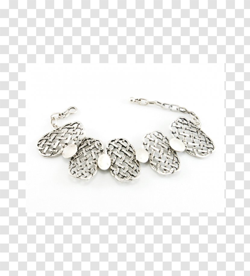 Earring Silver Bracelet Necklace Body Jewellery - Metal - Bohemian Style Transparent PNG