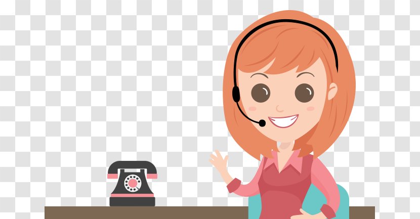 Receptionist Digital Marketing Product Service - Tree - Call Agent Transparent PNG