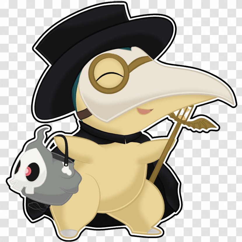 Plague Doctor Cyndaquil Pokémon GO Bubonic - Video Game Transparent PNG