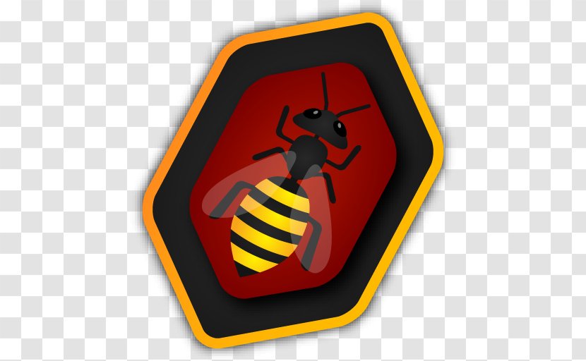 Google Logo Background - Yellow - Pollinator Wasp Transparent PNG