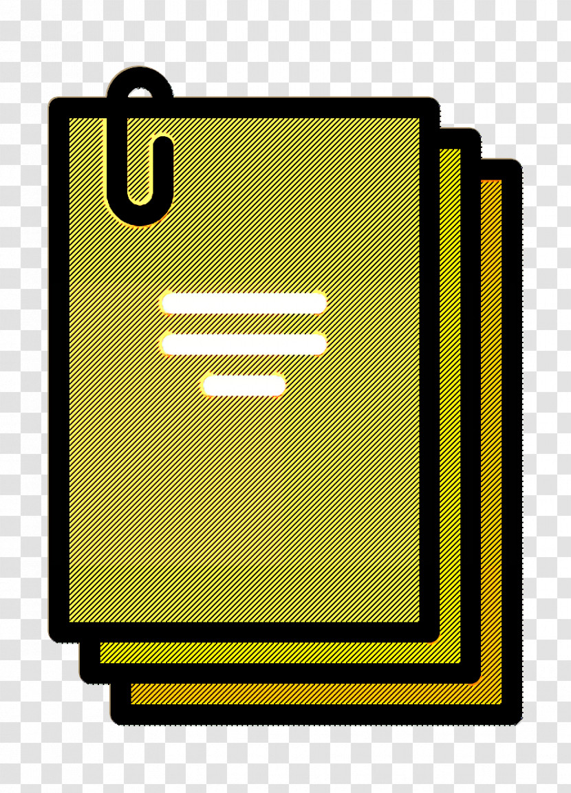 Script Icon Office Materials Icon Transparent PNG