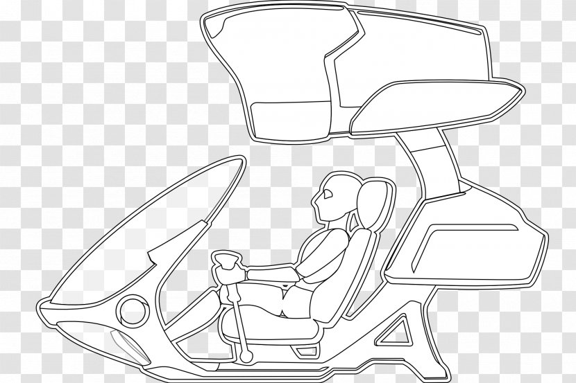 Sketch Car Thumb Automotive Design Product - Line Art - Ultimate Cliffhanger Blueprints Transparent PNG