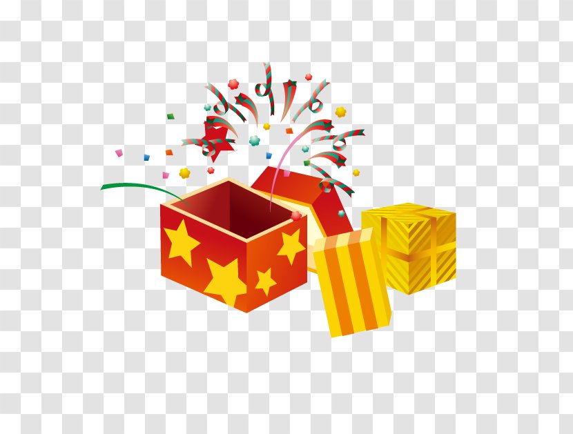 Decorative Box Gift Clip Art - Christmas - Open The Transparent PNG