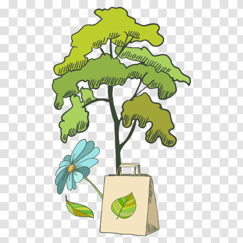 Ecology Royalty-free Illustration - Plant - Tree Transparent PNG