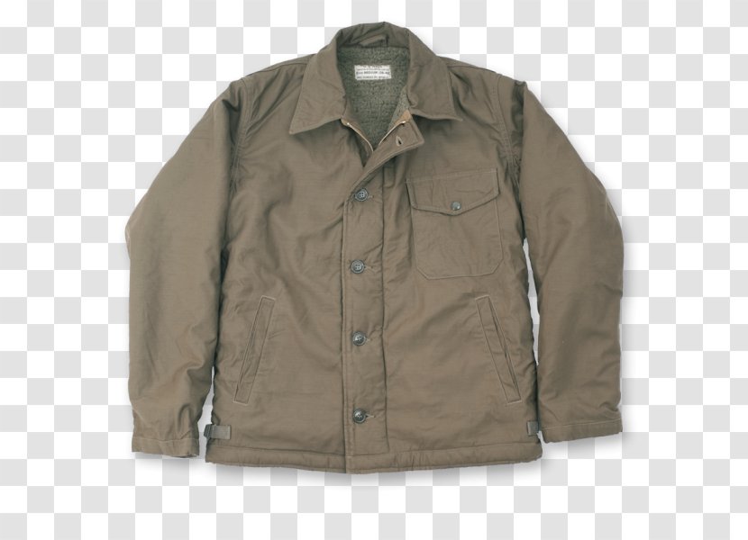 Deck Jacket United States Navy A-2 Clothing - Alpha Industries - Button Label Transparent PNG