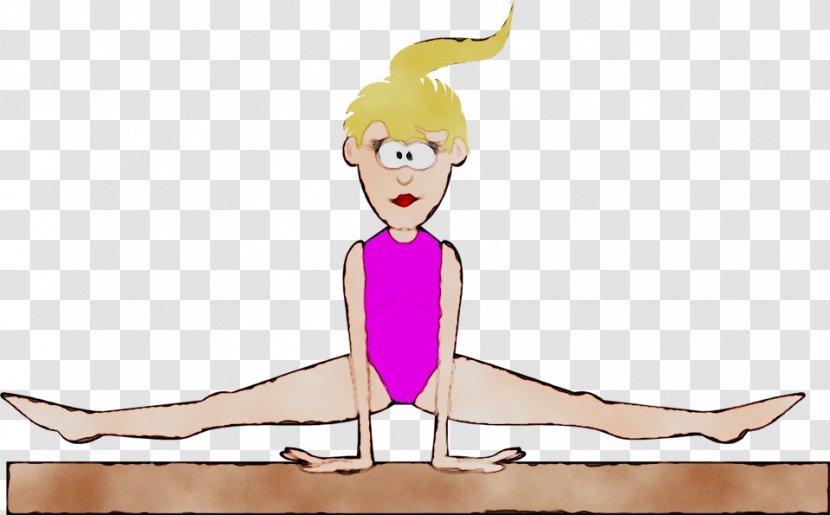 Gymnastics Clip Art Drawing Cartoon - Leg - Rhythmic Transparent PNG