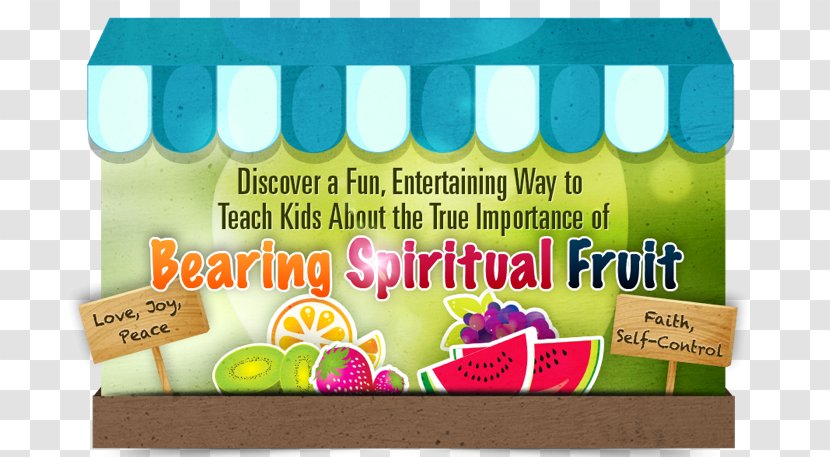 Fruit Of The Holy Spirit Bible Child Lesson - Shop Decoration Transparent PNG