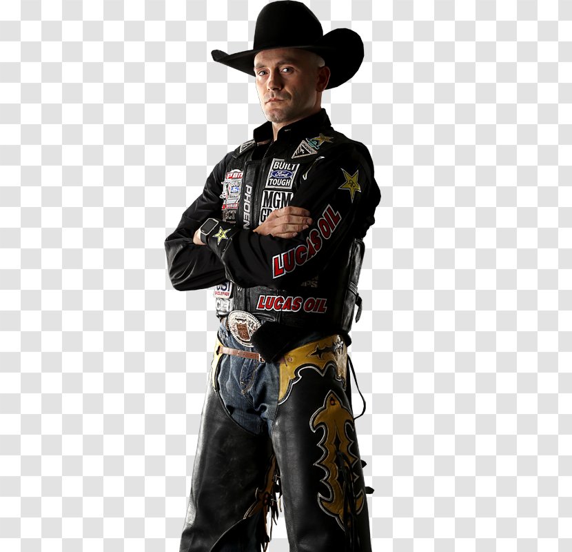 Shane Proctor Cowboy Professional Bull Riders Riding Rodeo - World Championship - PBR Transparent PNG