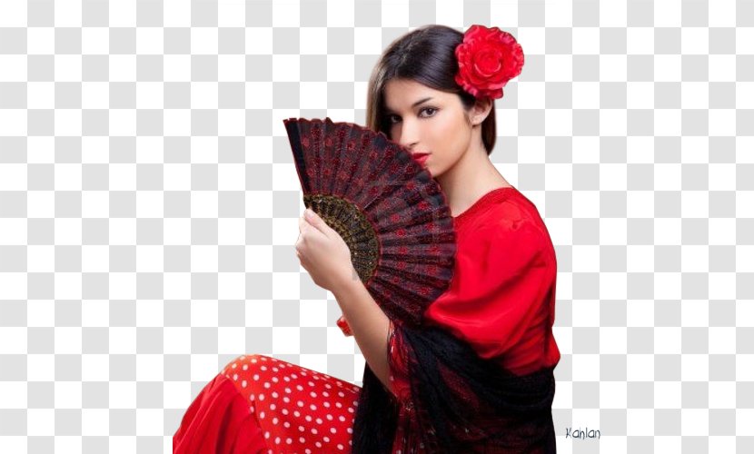 Hand Fan Stock Photography Paper Flamenco Dance - Shimada - Costume Transparent PNG