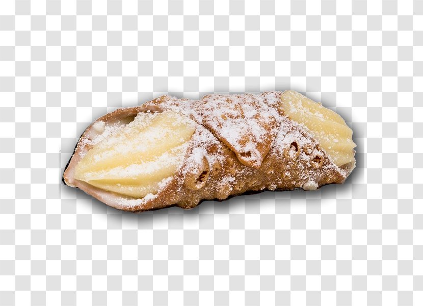 Danish Pastry Cannoli - Vanilla Custard Transparent PNG