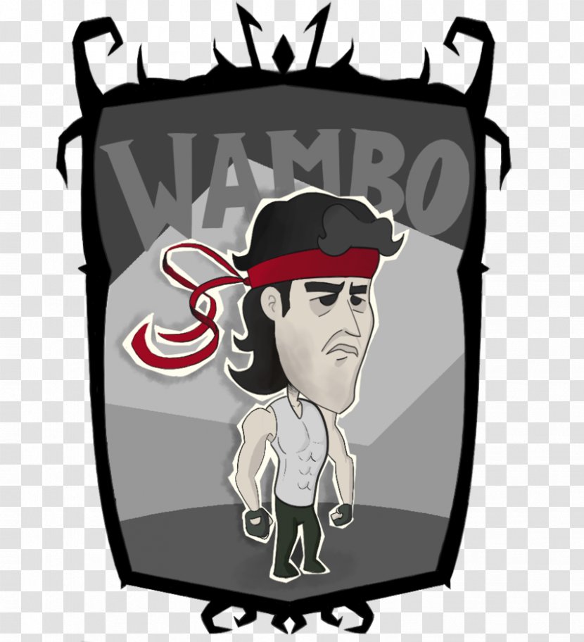 Logo Character Font - John Rambo Transparent PNG