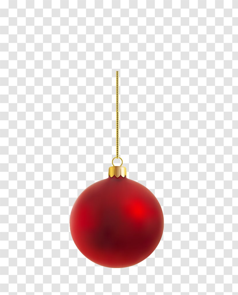Christmas Ornament Day RED.M - Jewellery - Berr Transparent PNG