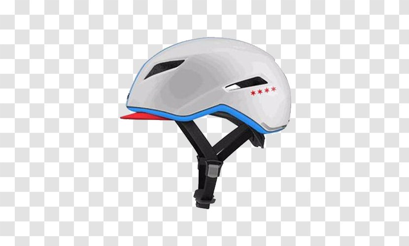 Bicycle Helmets Motorcycle Cycling - Chicago Flag Transparent PNG