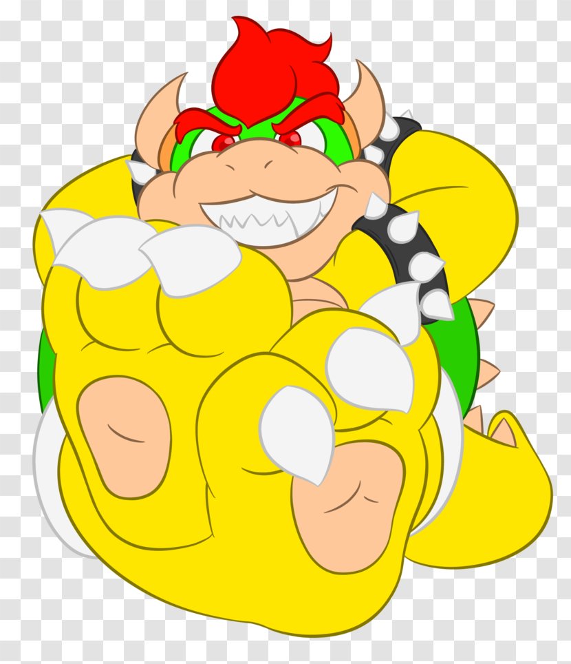 Bowser Foot Image Bowsette Mario Series - King Dedede - Barefoot Ecommerce Transparent PNG