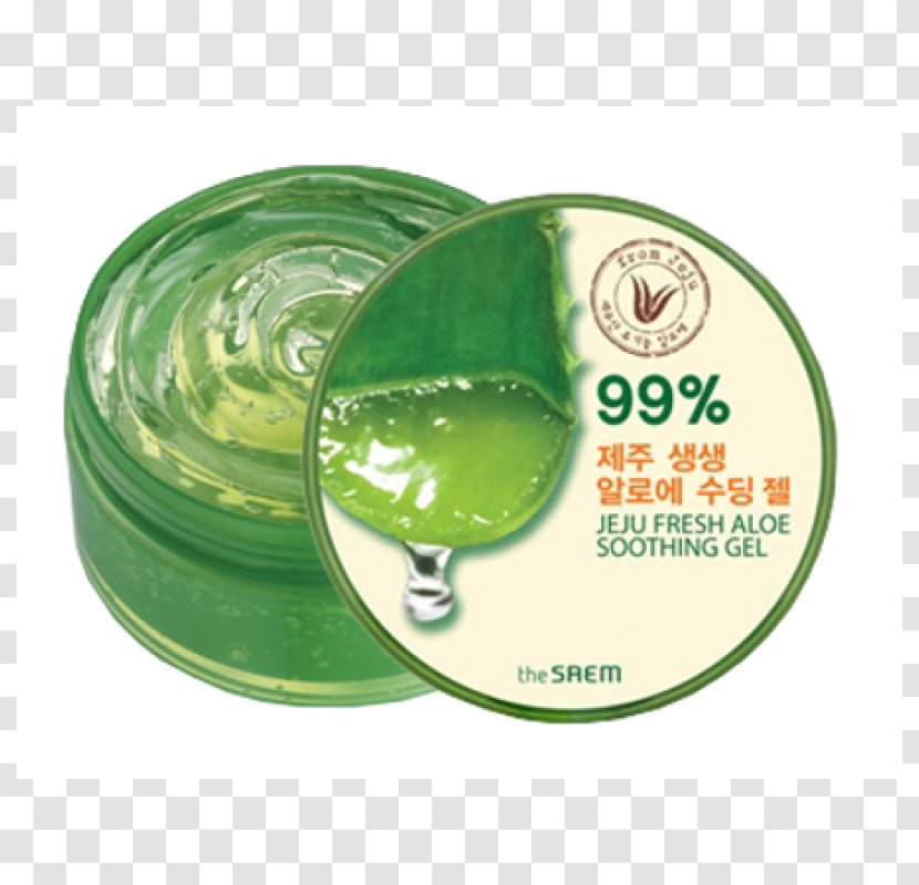 Nature Republic Soothing & Moisture Aloe Vera 92% Gel The Face Shop Jeju Fresh Skin Care - Arborescens Transparent PNG