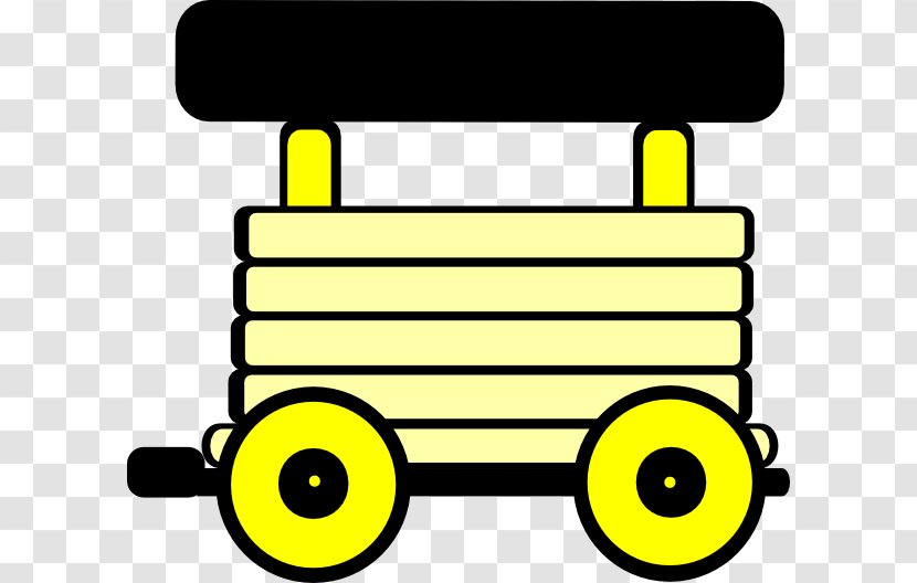 Train Passenger Car Rail Transport Clip Art - Steam Locomotive - Carriage Transparent PNG
