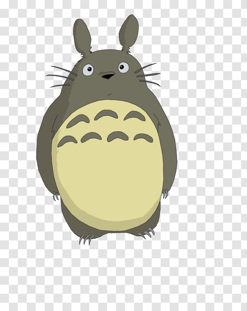 DeviantArt Drawing Work Of Art - Silhouette - Totoro Transparent PNG