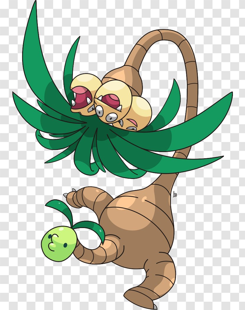 Exeggutor Fan Art Pokémon Trading Card Game DeviantArt - Leaf - Pokemon Transparent PNG