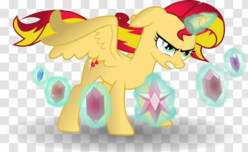 Sunset Shimmer Pony Twilight Sparkle Princess Celestia Rarity - My Little Friendship Is Magic - Minority Element Transparent PNG