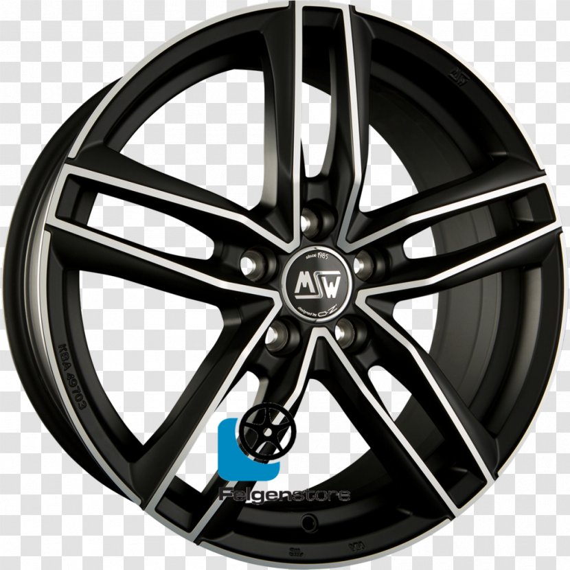 Car Volkswagen Alloy Wheel Rim OZ Group - Ssangyong Transparent PNG