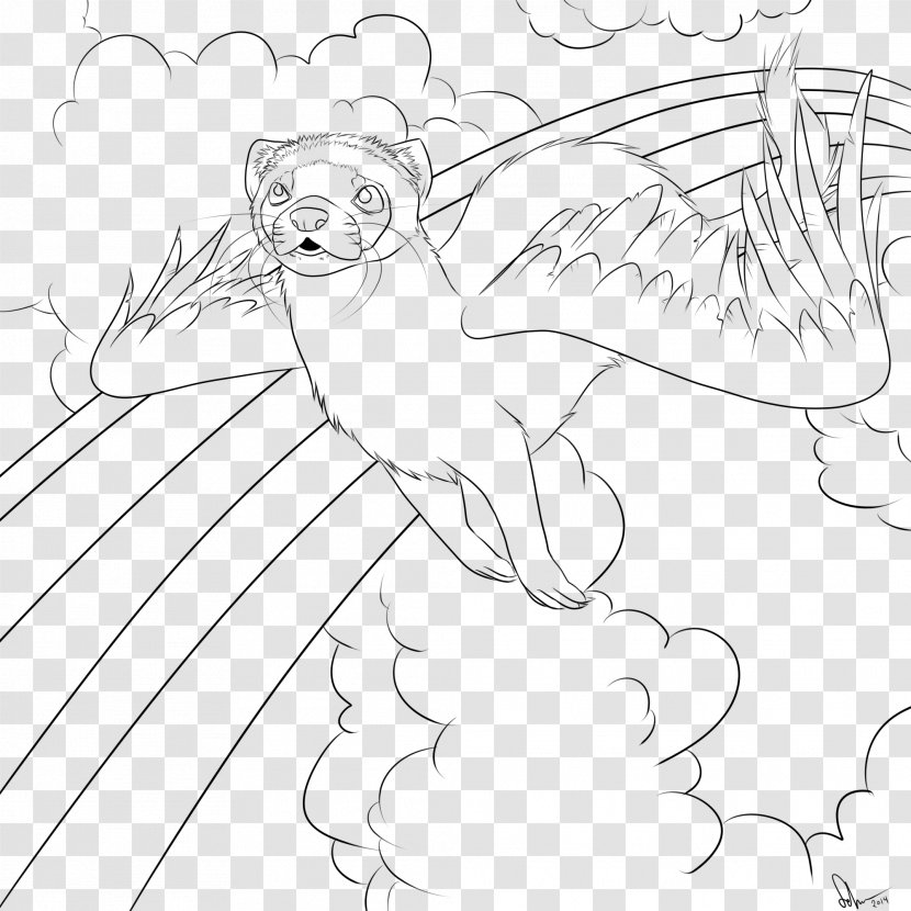 Line Art Coloring Book Minecraft Carnivora Character - Frame - Watercolor Fly Transparent PNG
