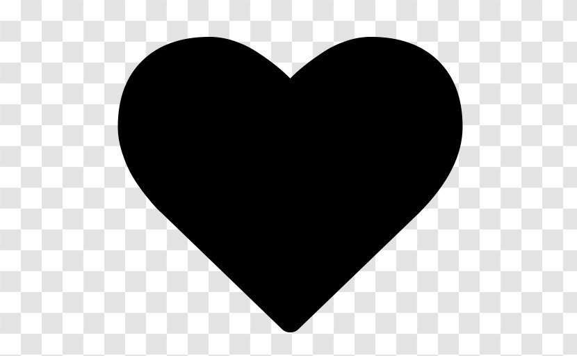 Heart Clip Art - Black And White - Put Vector Transparent PNG