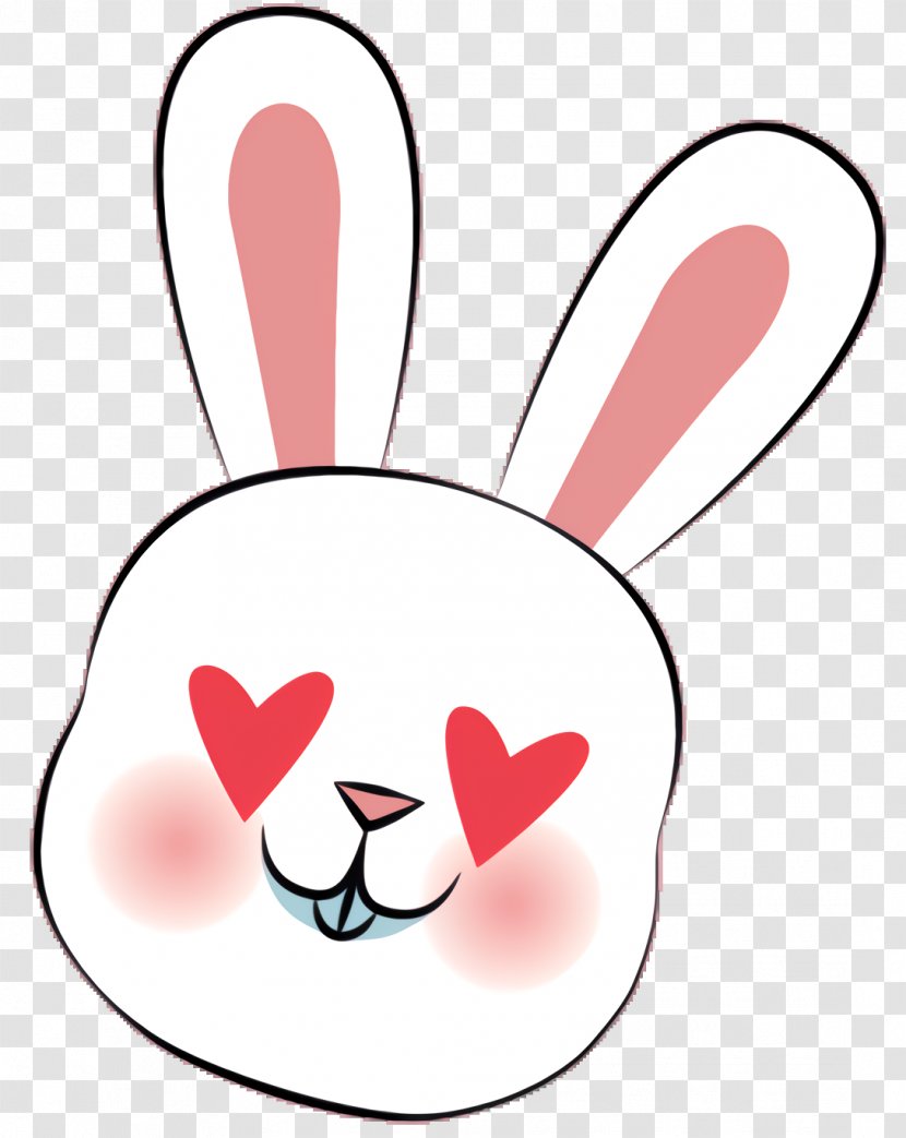 Easter Bunny Background - Gesture - Rabbits And Hares Love Transparent PNG