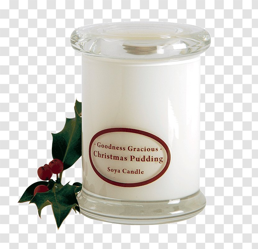 Soy Candle Christmas Pudding Wax Flavor - Fragrance Transparent PNG