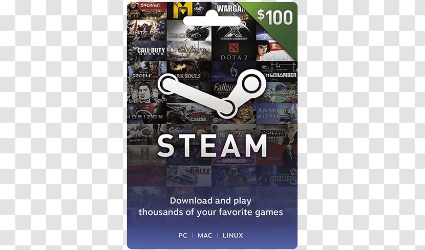 Gift Card Steam Trading Cards Video Game Money - Frame - Buy Gifts Transparent PNG
