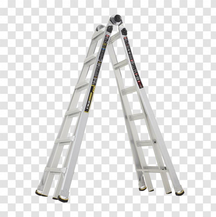 Attic Ladder Gorilla Aluminium The Home Depot Transparent PNG