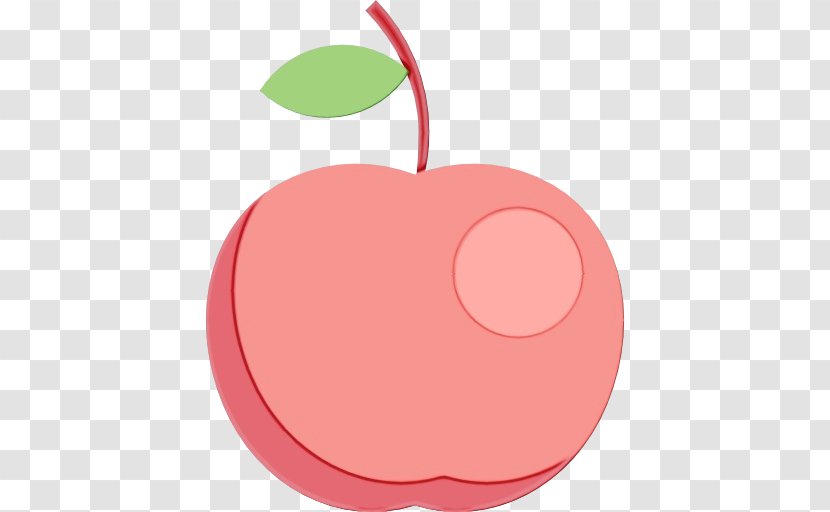 Fruit Pink Red Apple Cherry - Rose Family Leaf Transparent PNG