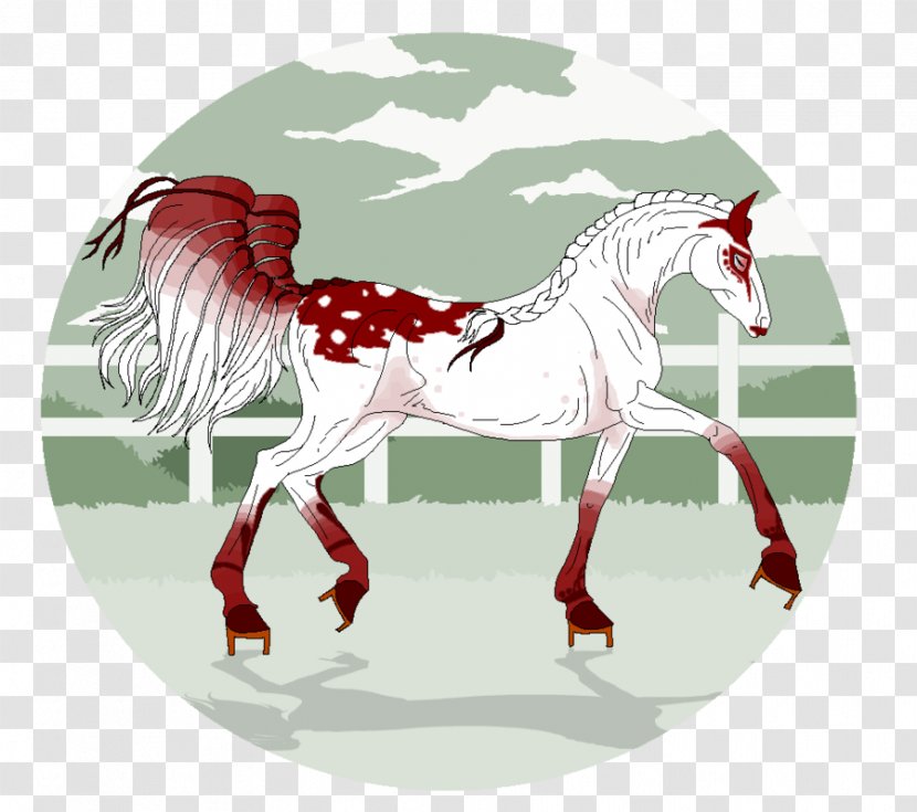 Mustang Stallion Pony Horse Tack Mane - Pack Animal Transparent PNG