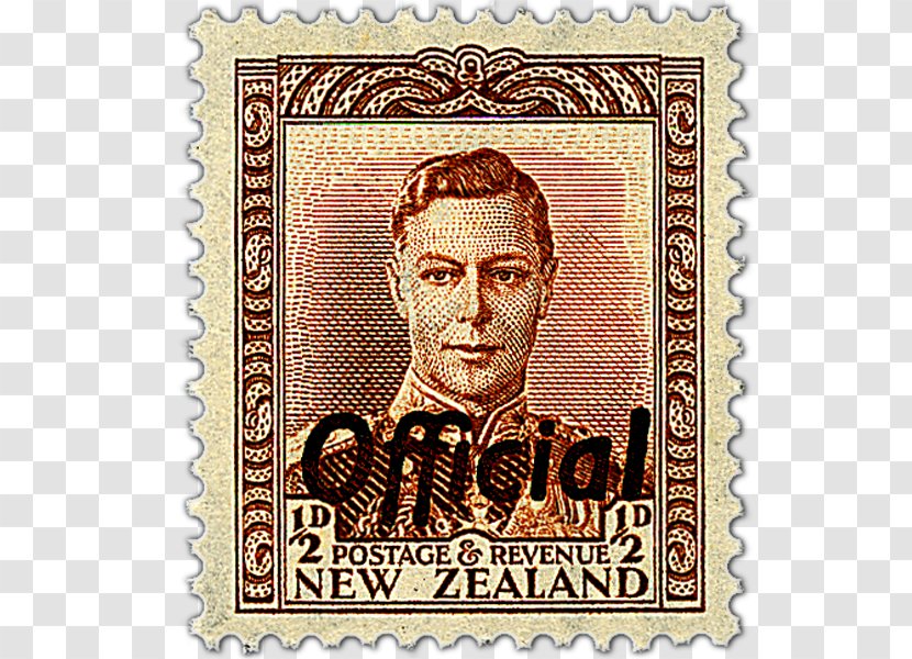 Postage Stamps And Postal History Of New Zealand Dorothy Wilding Overprint Stamp Design - Collectable Transparent PNG