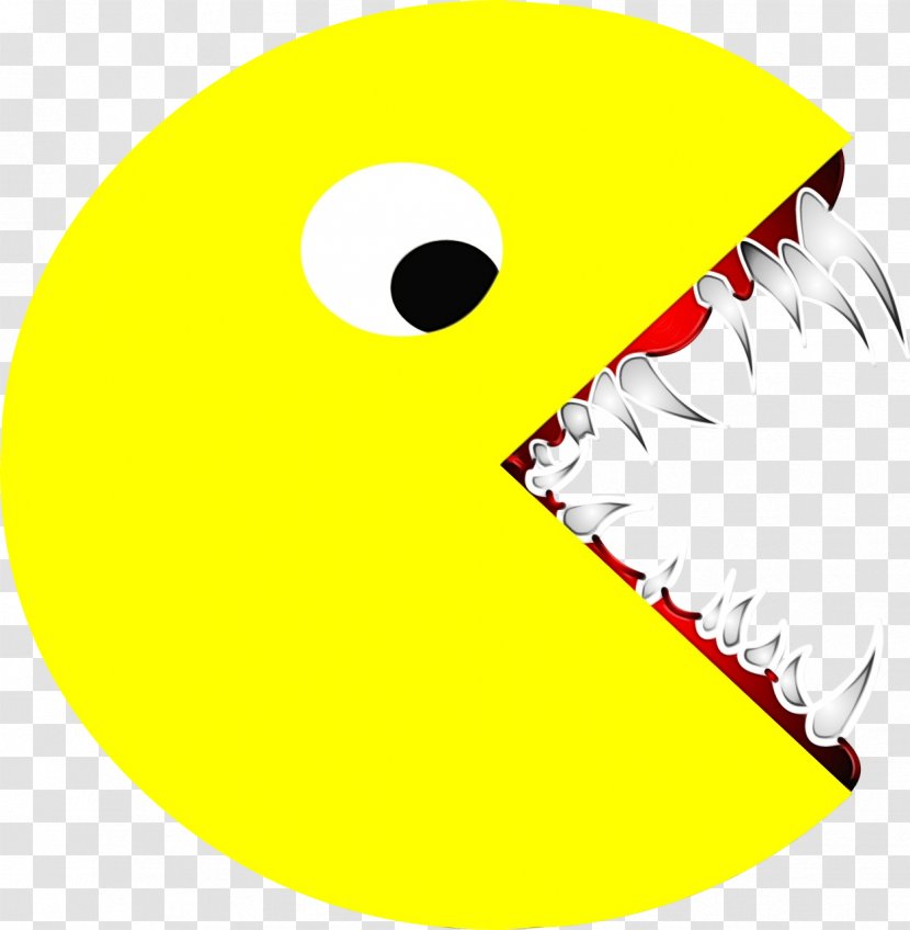 Pacman Emoji - Smile - Smiley Transparent PNG