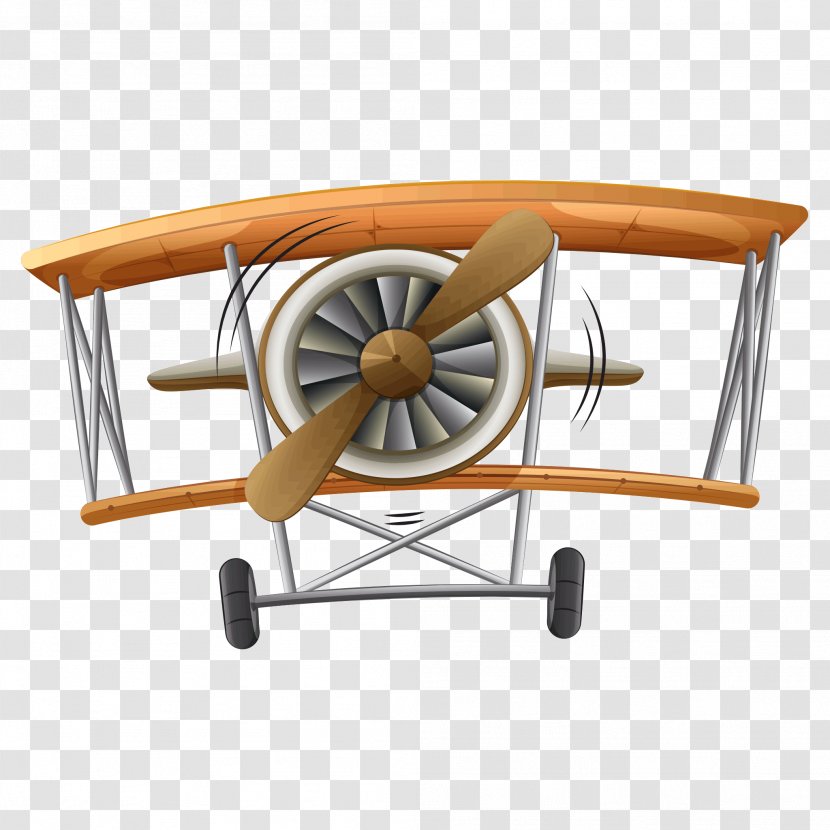 Airplane - Auto Part - Biplane Transparent PNG